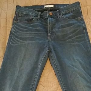 Madewell medium wash blue jeans